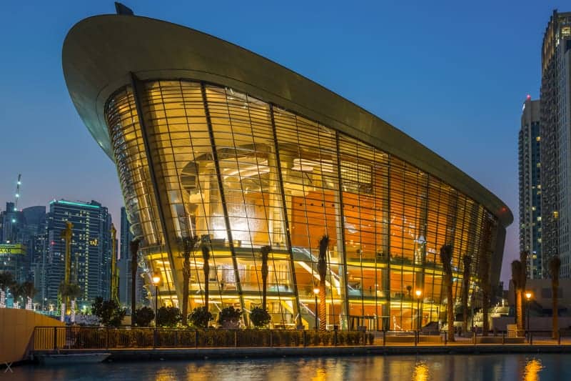 Dubai Opera — Dubai landmark near Bureau Lamar and Business Bay